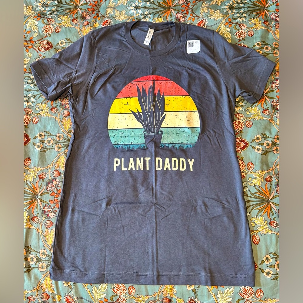 Brand New Unisex Plant Daddy Tee Shirt